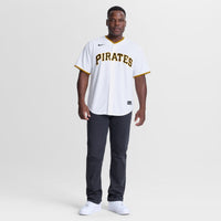 Pittsburgh Pirates Camilo Doval White jersey – view 3