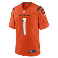 Cincinnati Bengals Ja'Marr Chase Orange jersey – view 3