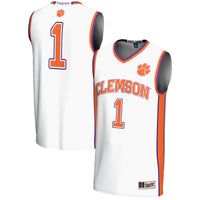Clemson Tigers Lightweight White jersey – view 1