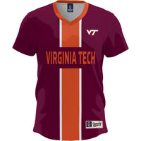 Virginia Tech Hokies Lightweight Maroon jersey – view 3