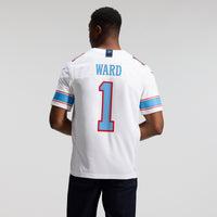 Tennessee Titans Cameron Ward White jersey – view 6