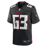 Atlanta Falcons Chris Lindstrom Black jersey – view 3