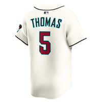 Arizona Diamondbacks Alek Thomas Cream jersey – view 4