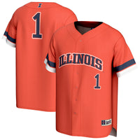 Illinois Fighting Illini Orange jersey – view 2