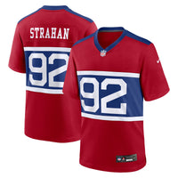 New York Giants Michael Strahan Red jersey – view 2
