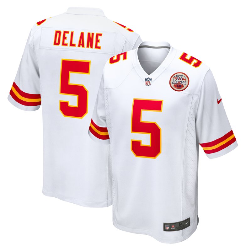 Kansas City Chiefs Mansoor Delane White jersey – view 1