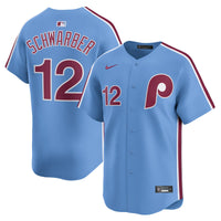 Philadelphia Phillies Kyle Schwarber Blue jersey – view 2