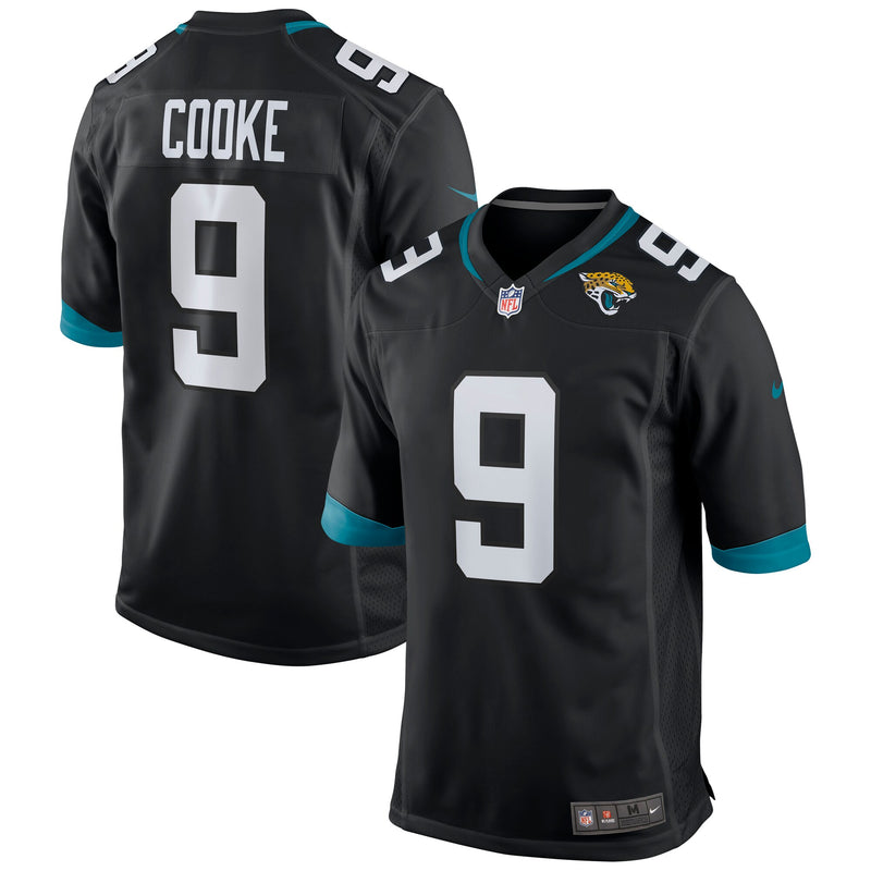 Jacksonville Jaguars Logan Cooke Black jersey – view 1
