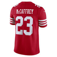 San Francisco 49ers Christian McCaffrey Scarlet jersey – view 4