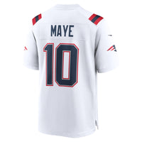 New England Patriots Drake Maye White jersey – view 4