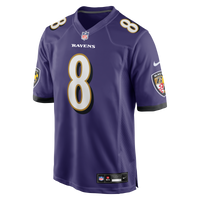 Baltimore Ravens Lamar Jackson Purple jersey – view 2