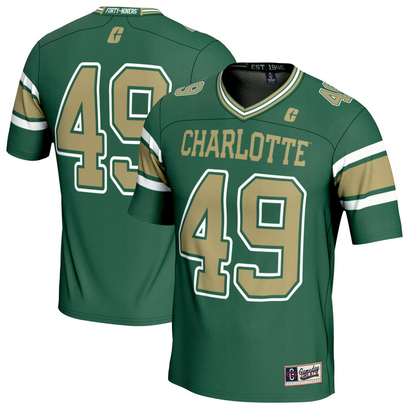 Charlotte 49ers Green jersey – view 1