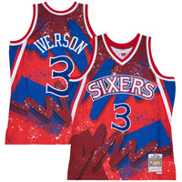 Philadelphia 76ers Allen Iverson By Mitchell & Ness jersey – view 1
