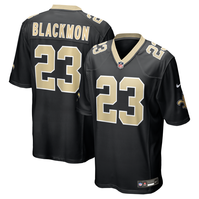 New Orleans Saints Julian Blackmon Black jersey – view 1