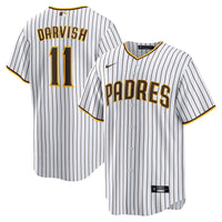 San Diego Padres Yu Darvish White jersey – view 2