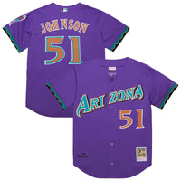 Arizona Diamondbacks Randy Johnson Purple jersey – view 1