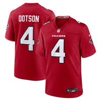 Atlanta Falcons Jahan Dotson Red jersey – view 1