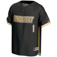 Vanderbilt Commodores Black jersey – view 3