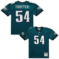 Philadelphia Eagles Jeremiah Trotter Green jersey – view 2
