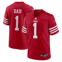 San Francisco 49ers Number 1 Dad Scarlet jersey – view 2