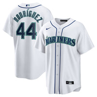 Seattle Mariners Julio Rodriguez White jersey – view 1