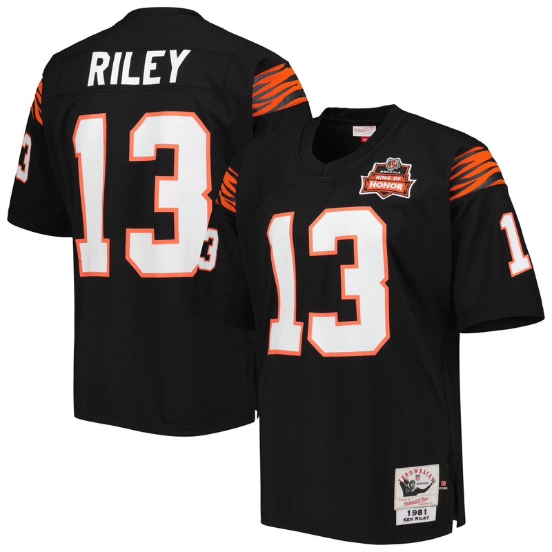 Cincinnati Bengals Ken Riley Black jersey – view 1