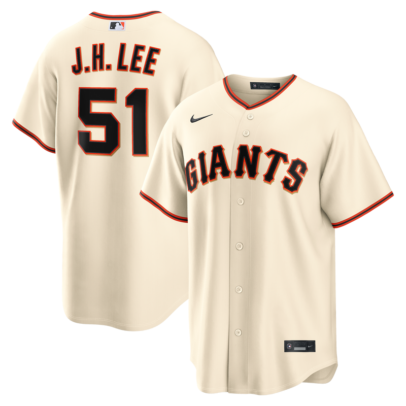 San Francisco Giants Jung Hoo Lee Cream jersey – view 1