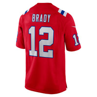 New England Patriots Tom Brady Red jersey – view 4