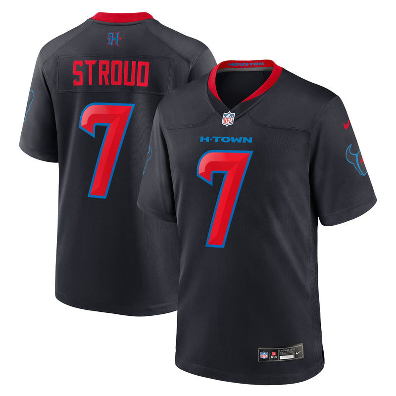 Houston Texans C.J. Stroud Navy jersey – view 1