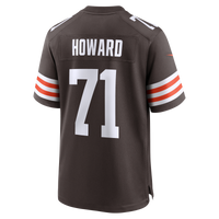 Cleveland Browns Tytus Howard Brown jersey – view 3