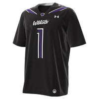 Northwestern Wildcats Black jersey – view 3