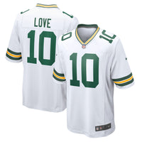 Green Bay Packers Jordan Love White jersey – view 1