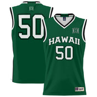 Hawaii Rainbow Warriors Lightweight Green jersey – view 1
