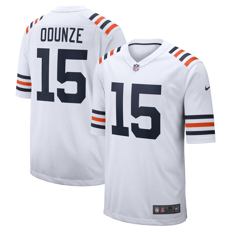 Chicago Bears Rome Odunze White jersey – view 1