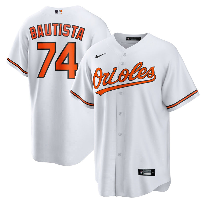 Baltimore Orioles Felix Bautista White jersey – view 1
