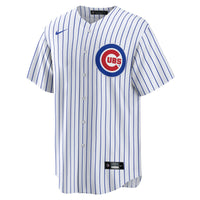Chicago Cubs Ian Happ White jersey – view 3