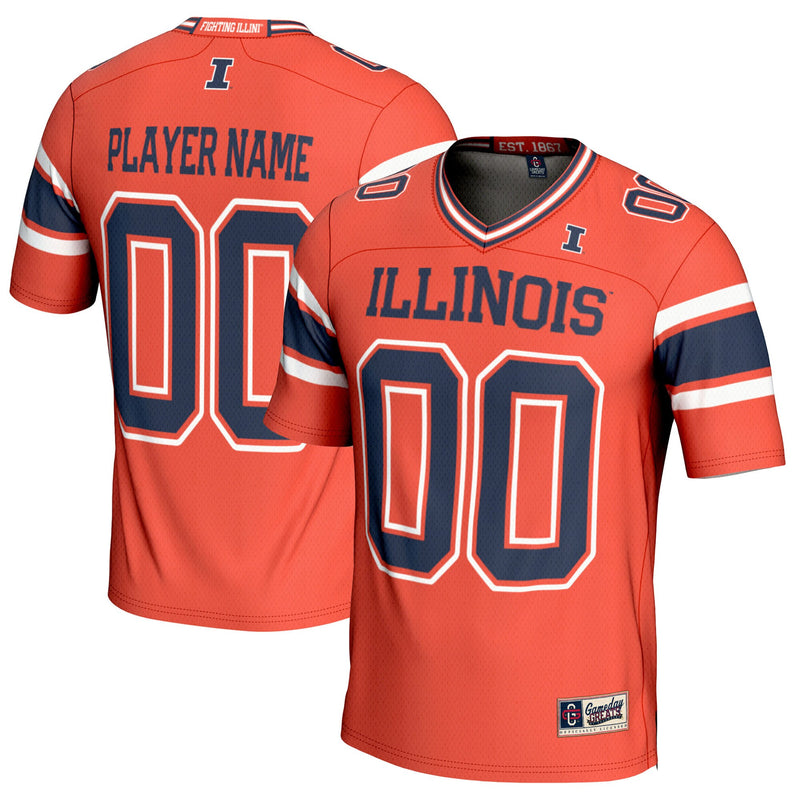 Illinois Fighting Illini GameDay Greats Orange jersey – view 1
