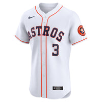 Houston Astros Jeremy Peña White jersey – view 3