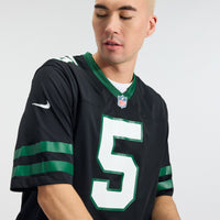 New York Jets Garrett Wilson Black jersey – view 11