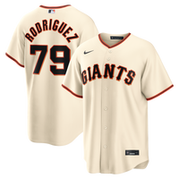 San Francisco Giants Jesus Rodriguez Cream jersey – view 1