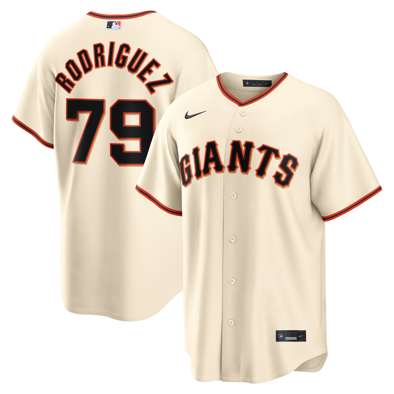 San Francisco Giants Jesus Rodriguez Cream jersey – view 1