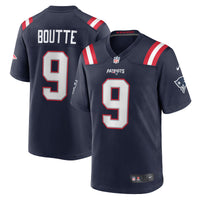 New England Patriots Kayshon Boutte Navy jersey – view 2