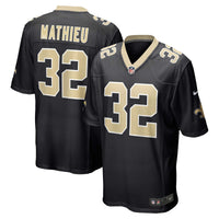New Orleans Saints Tyrann Mathieu Black jersey – view 1