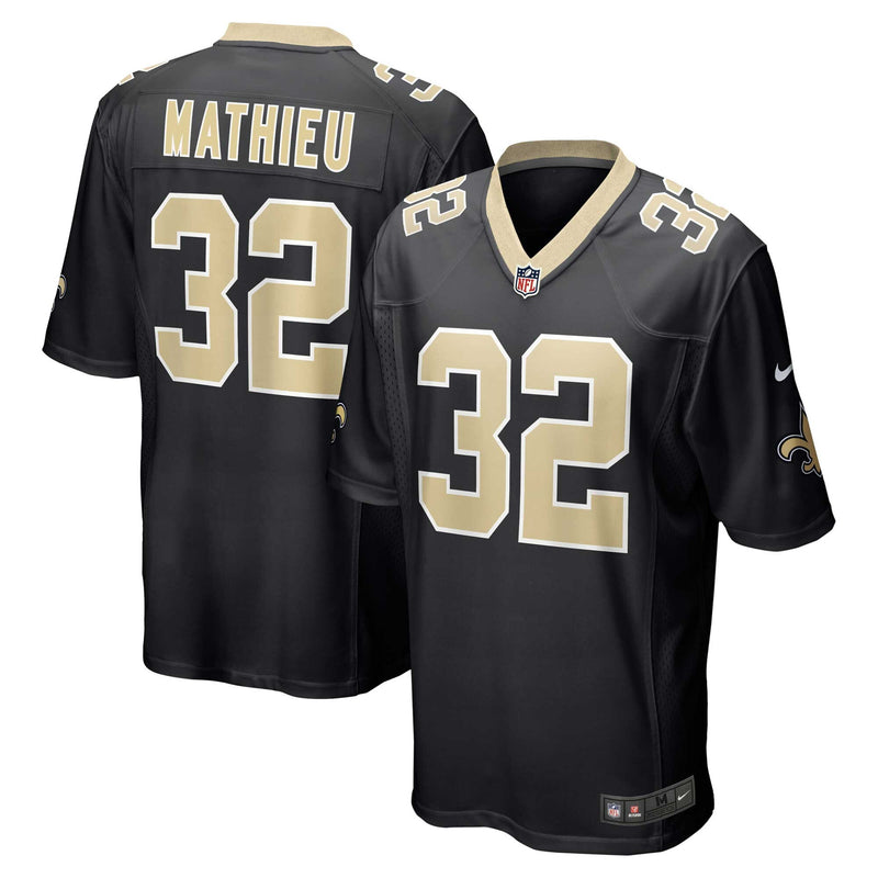 New Orleans Saints Tyrann Mathieu Black jersey – view 1