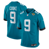 Jacksonville Jaguars Logan Cooke Teal jersey – view 1