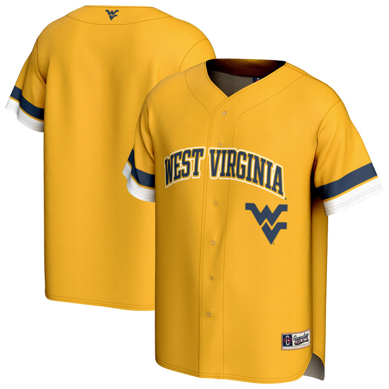 West Virginia Mountaineers GameDay Greats Gold jersey – view 1