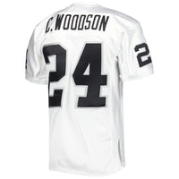 Las Vegas Raiders Charles Woodson White jersey – view 4
