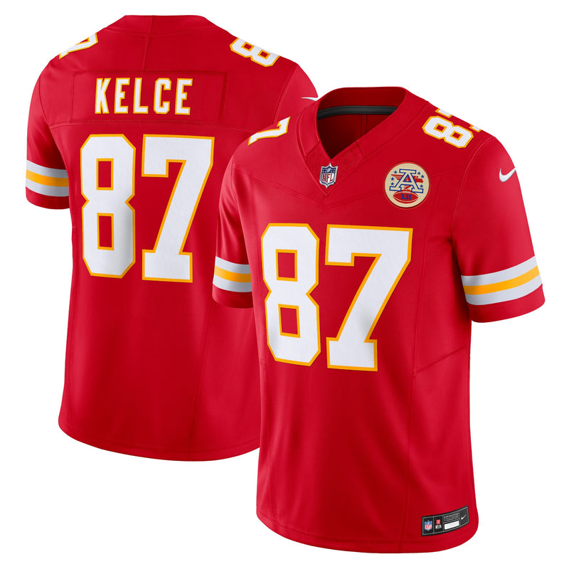 Kansas City Chiefs Travis Kelce Red jersey – view 1