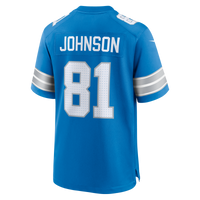 Detroit Lions Calvin Johnson Blue jersey – view 4