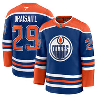 Edmonton Oilers Leon Draisaitl Royal jersey – view 2